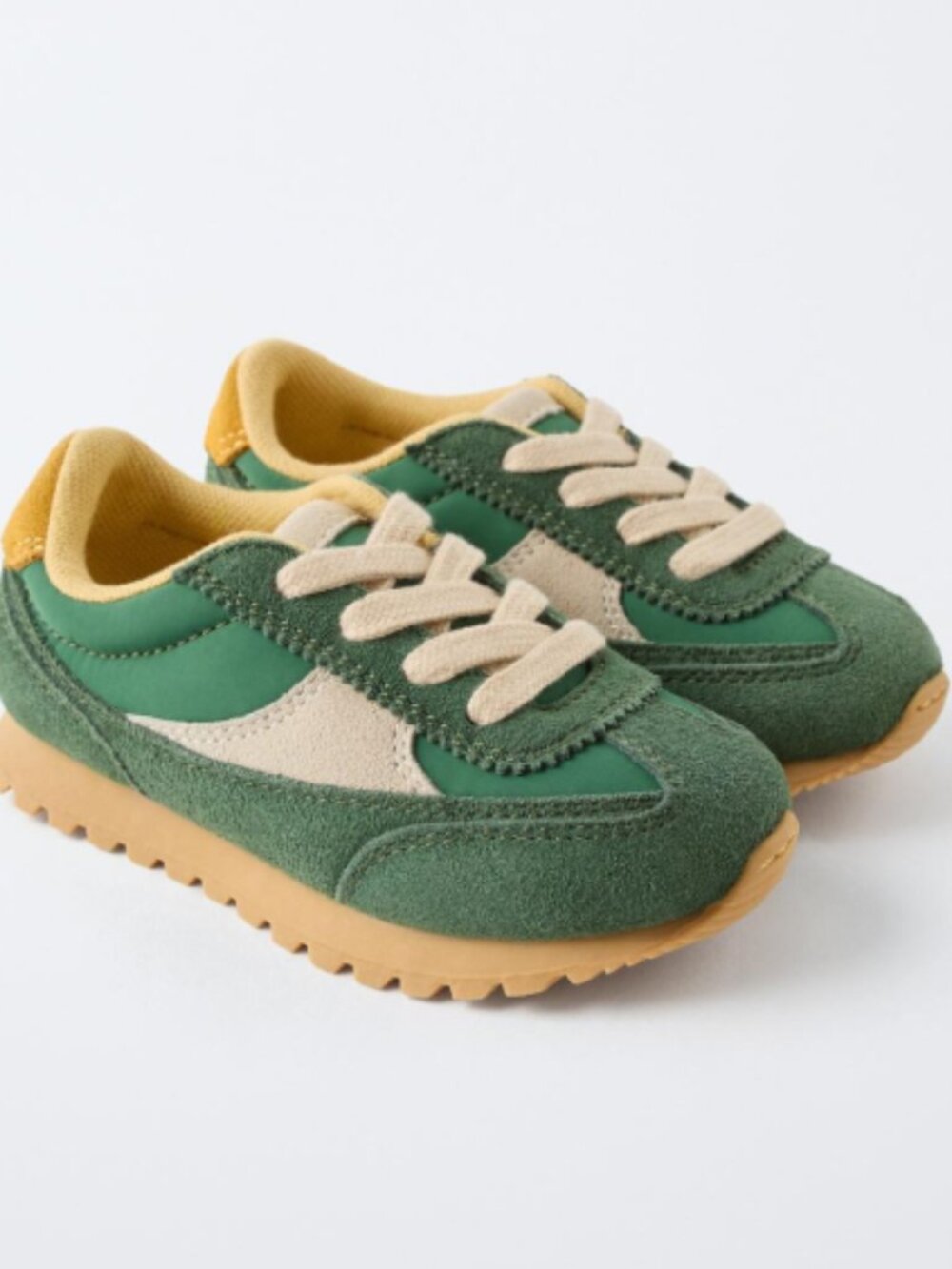 Zara Lace Contrasting Sneaker. Size 29/ US 11-11.5 little kid